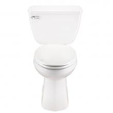 Gerber Plumbing GHE20317 - Ultra Flush 1.28Gpf Ada El 10'' Ri Combo: Guf21377 Bowl W/ Ghe28385 Tank White