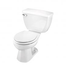 Gerber Plumbing GUL20300 - Ultra Flush 1.0gpf RF 10'' RI Combo: GUF21342 Bowl w/ GUF28385 Tank White