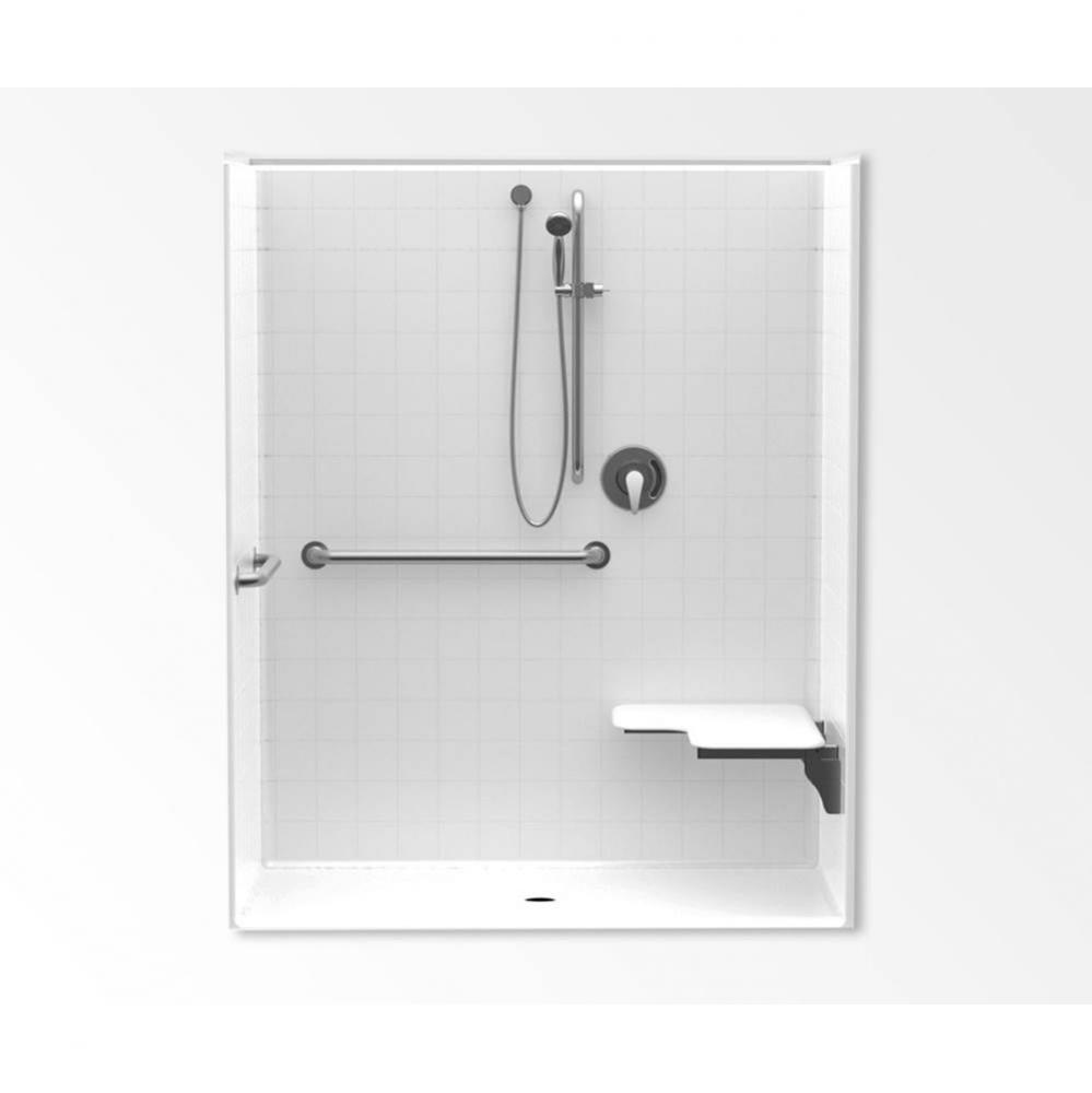 1623BFSTD Alcove Shower