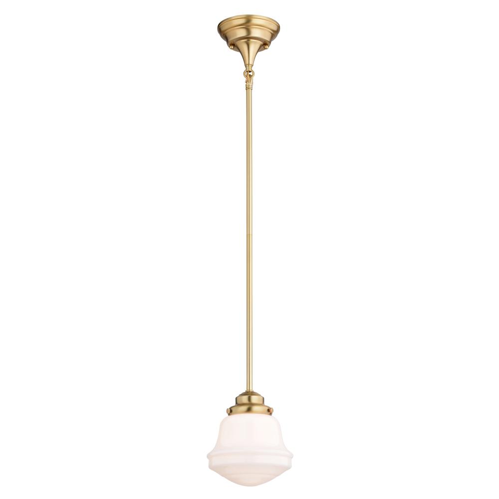 Huntley 6.25-in Pendant Natural Brass