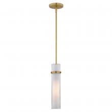 Vaxcel International P0418 - Vilo 4.5-in. 1 Light Mini Pendant Golden Brass