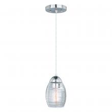 Vaxcel International P0271 - Isley 5-in Mini Pendant Satin Nickel