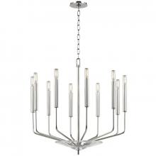 Hudson Valley 2610-PN - 10 LIGHT CHANDELIER