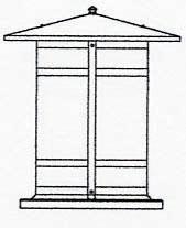 17&#34; berkeley long body column mount