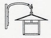 12&#34; monterey wall mount without overlay (empty)