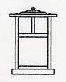 7&#34; mission column mount without overlay (empty)