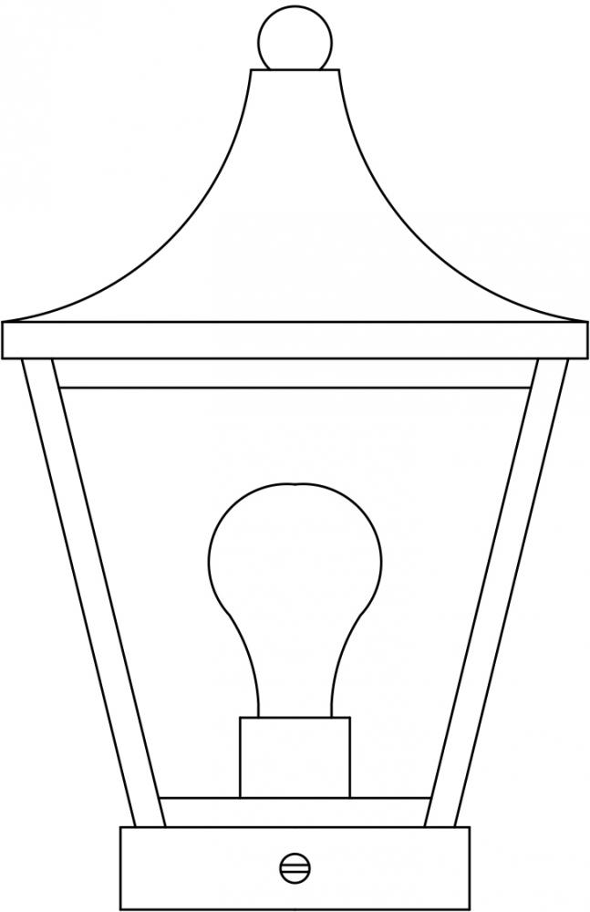 8&#34; Nantes column mount