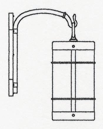 11&#34; valencia wall mount - no roof