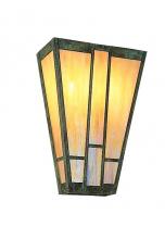 Arroyo Craftsman AS-12MC-BK - 12" asheville sconce