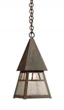 Arroyo Craftsman DH-6WO-BK - 6" dartmouth pendant