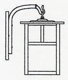 Arroyo Craftsman MB-10TGW-AB - 10" mission wall mount with T-bar overlay