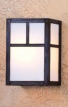 Arroyo Craftsman MS-8TOF-VP - 8" mission sconce with t-bar overlay