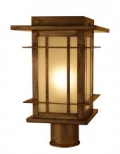 Arroyo Craftsman OPP-9M-BZ - 9" oak park post mount