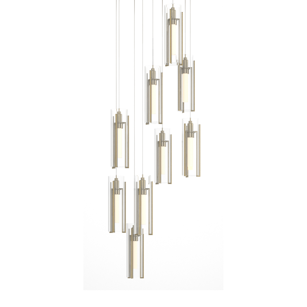 Exos Glass 9-Light Pendant