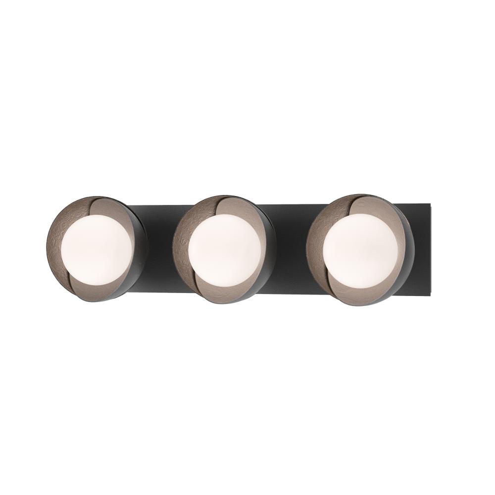 Brooklyn 3-Light Straight Double Shade Bath Sconce