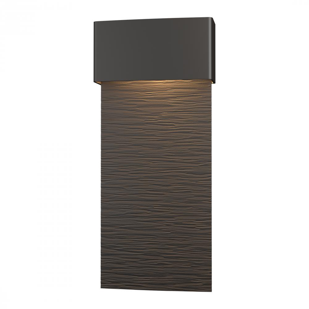 Stratum Large Dark Sky Friendly LED Outdoor Sconce