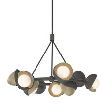 Hubbardton Forge 131068-SKT-MULT-20-84-GG0711 - Brooklyn 9-Light Double Shade Ring Pendant