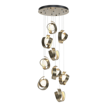 Hubbardton Forge 131099-SKT-STND-84-GG0711 - Riza 9-Light Pendant