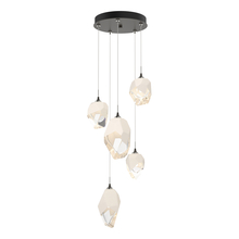 Hubbardton Forge 131139-SKT-LONG-07-WP0756 - Chrysalis 5-Light Mixed Crystal Pendant