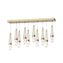 Hubbardton Forge 131200-SKT-STND-84-YJ0434 - Link 10-Light Blown Glass Pendant