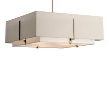 Hubbardton Forge 139635-SKT-MULT-84-SF2012-SE2401 - Exos Square Large Double Shade Pendant