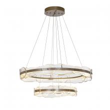 Hubbardton Forge 139782-LED-STND-84-ZM0598 - Solstice LED Tiered Pendant