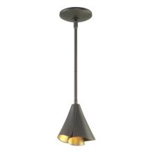  184500-SKT-MULT-10 - Mobius Steel Shade Mini Pendant