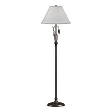 Hubbardton Forge 246761-SKT-14-SJ1755 - Forged Leaves and Vase Floor Lamp