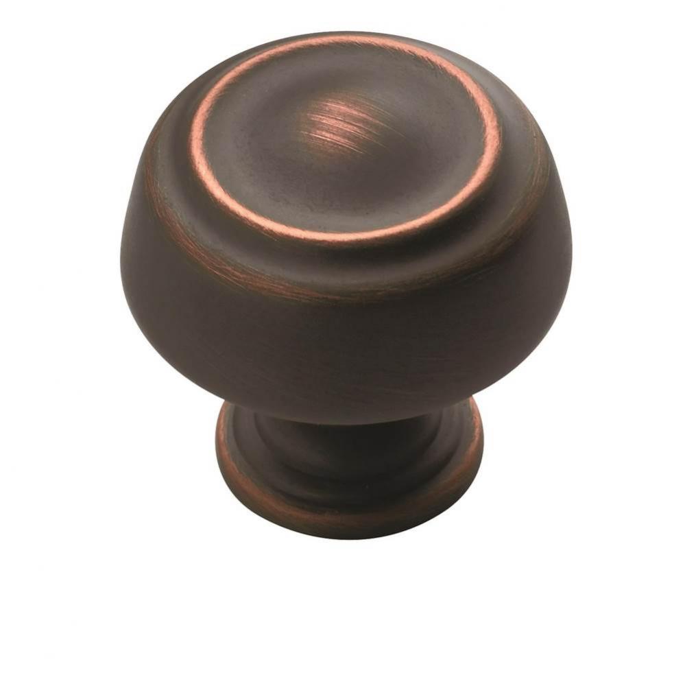 Kane 1-3/16 in (30 mm) Diameter Oil-Rubbed Bronze Cabinet Knob