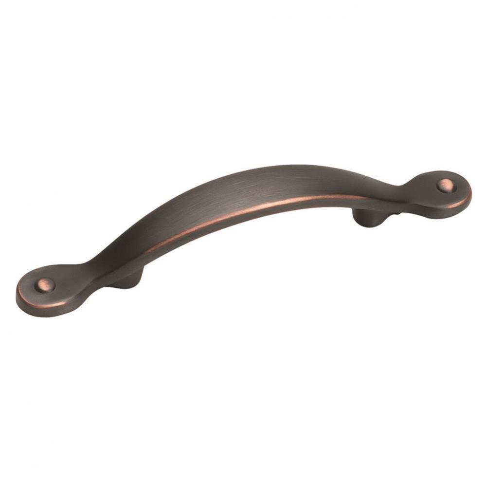 Inspirations 3 in (76 mm) Center-to-Center Oil-Rubbed Bronze Cabinet Pull