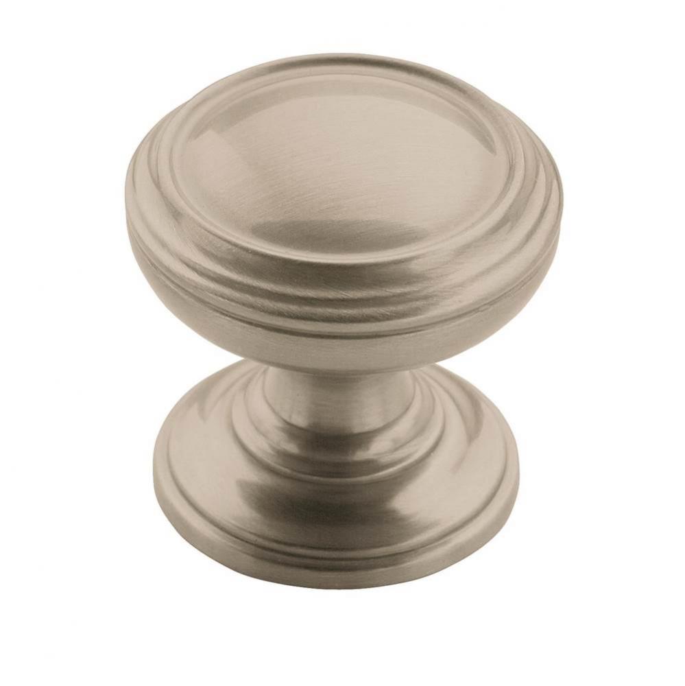 Revitalize 1-1/4 in (32 mm) Diameter Satin Nickel Cabinet Knob