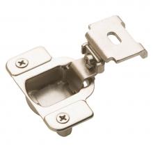 Amerock BP2811C1314 - 1-1/4 in (32 mm) Overlay Matrix Concealed Nickel Hinge - 2 Pack