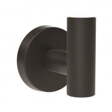 Amerock BH26542MB - Arrondi Single Robe Hook in Matte Black