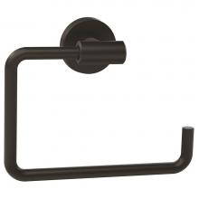 Amerock BH26541MB - Arrondi 6-7/16 in (164 mm) Length Towel Ring in Matte Black