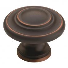 Amerock BP15862ORB - Inspirations 1-3/4 in (44 mm) Diameter Oil-Rubbed Bronze Cabinet Knob