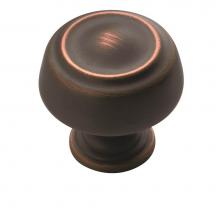 Amerock BP53700ORB - Kane 1-3/16 in (30 mm) Diameter Oil-Rubbed Bronze Cabinet Knob