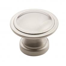 Amerock BP29116G10 - Allison Value 1-3/16 in (30 mm) Diameter Satin Nickel Cabinet Knob