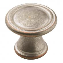 Amerock BP24009WNC - Vasari 1-3/16 in (30 mm) Diameter Weathered Nickel Copper Cabinet Knob