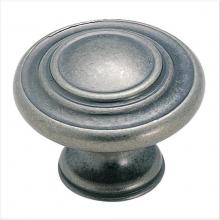 Amerock BP1586WN - Inspirations 1-5/16 in (33 mm) Diameter Weathered Nickel Cabinet Knob