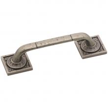 Amerock BP4482WN - Ambrosia 3-3/4 in (96 mm) Center-to-Center Weathered Nickel Cabinet Pull