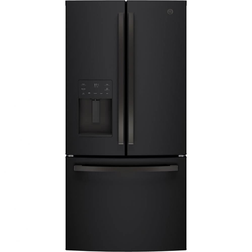 GE ENERGY STAR 17.5 Cu. Ft. Counter-Depth French-Door Refrigerator