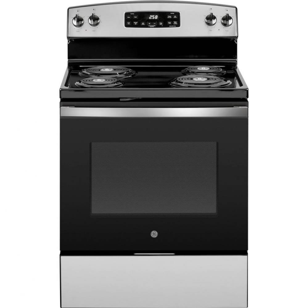 30&apos;&apos; Free-Standing Self-Clean Electric Range