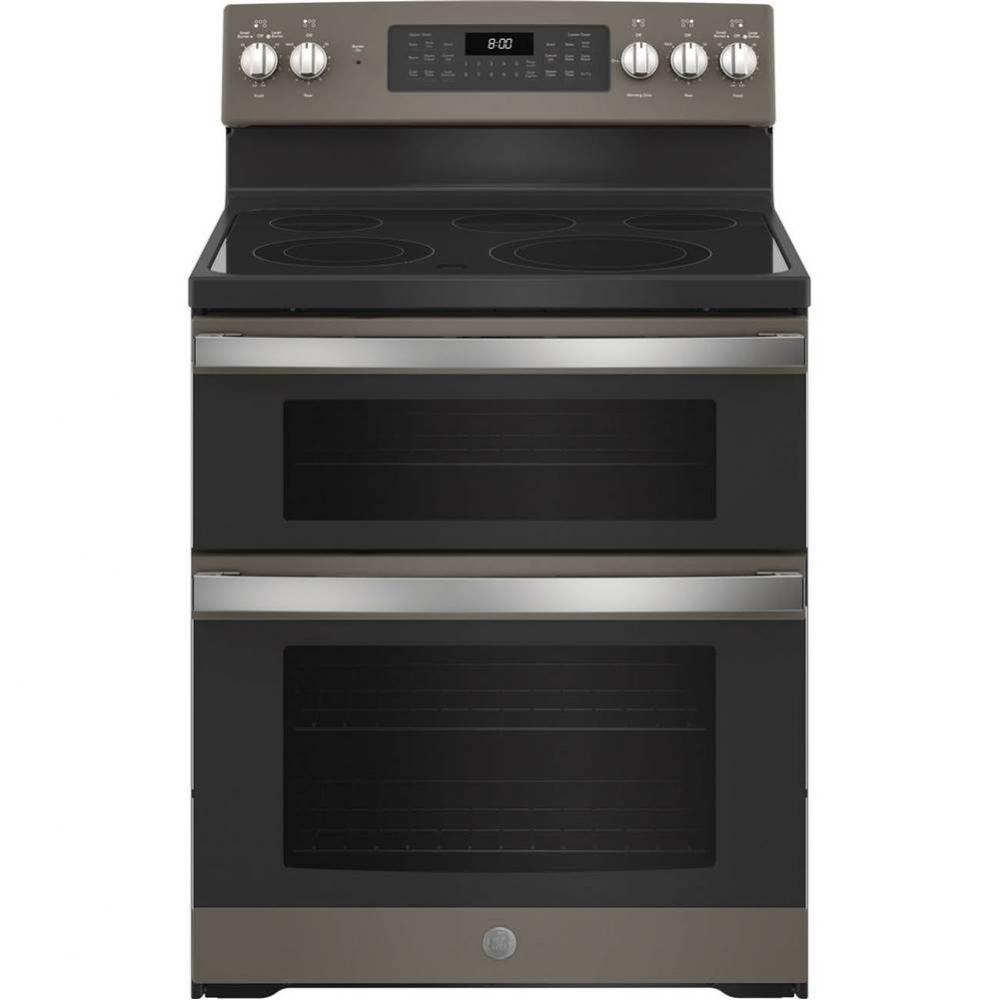 30&apos;&apos; Free-Standing Electric Double Oven Convection Range