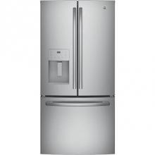 GE Appliances GFE24JSKSS - GE ENERGY STAR 23.7 Cu. Ft. French-Door Refrigerator