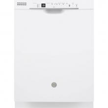 GE Appliances GDF630PGMWW - GE Dishwasher with Front Controls