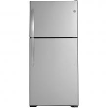 GE Appliances GTS22KSNRSS - GE 21.9 Cu. Ft. Top-Freezer Refrigerator