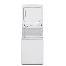 GE Appliances GUD27EESNWW - GE Unitized Spacemaker ENERGY STAR 3.9 cu. ft. Capacity Washer with Stainless Steel Basket and 5.9