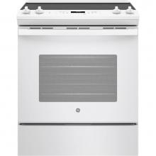 GE Appliances JS645DLWW - GE 30'' Slide-In Electric Range