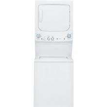 GE Appliances GUD27GSSJWW - GE Unitized Spacemaker® 3.2 DOE cu. ft. Washer and 5.9 cu. ft. Gas