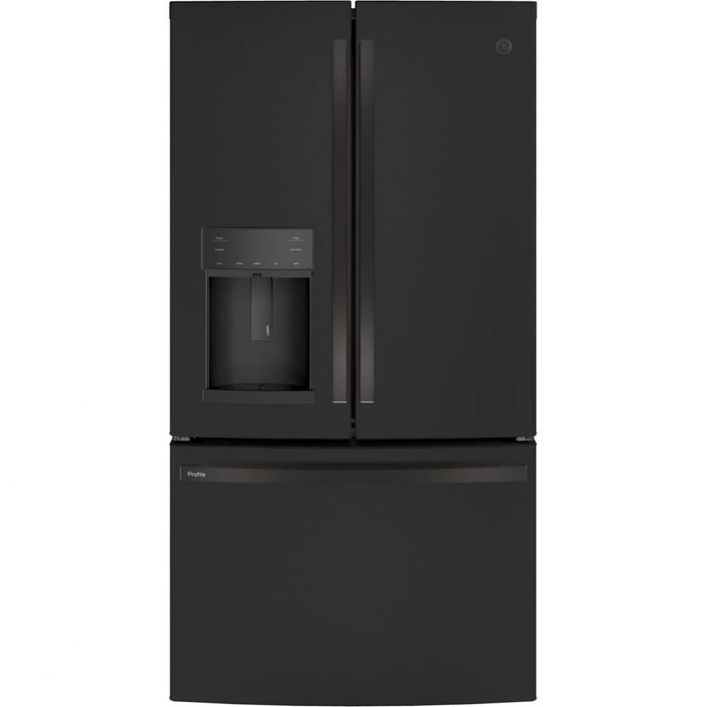 GE Profile Series ENERGY STAR 22.1 Cu. Ft. Counter-Depth French-Door Refrigerator with Hands-Free